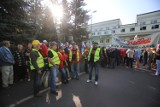 Demonstracja górników w Sosnowcu i Katowicach [RELACJA NA ŻYWO, LIVE, ZDJĘCIA]