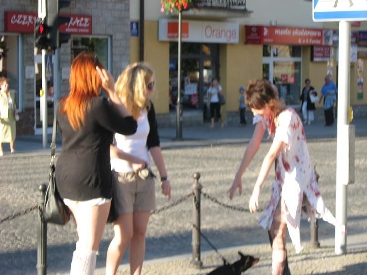 Zombie na ulicach Bialegostoku