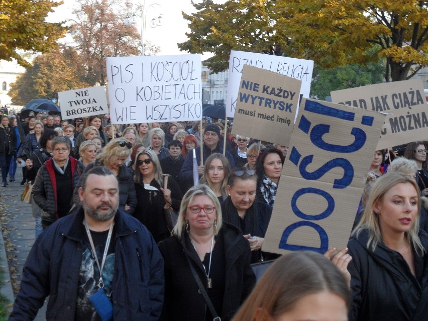 Czarny protest w Częstochowie