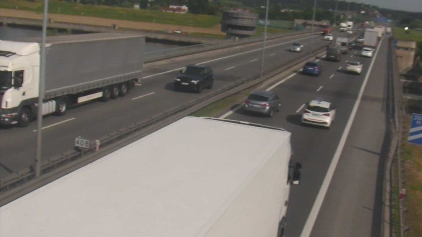 Ogromne utrudnienia na autostradzie A4. Obwodnica Krakowa stoi