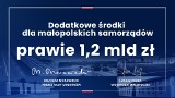 Dodatkowe pieniądze dla małopolskich samorządów. Kraków otrzyma ponad 140 mln zł