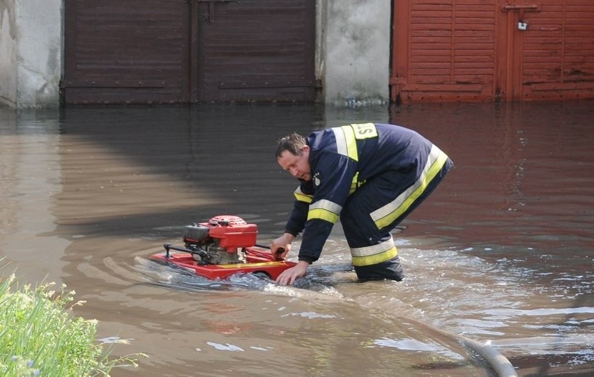 Toruń  Bydgoskie Przedmieście po burzy