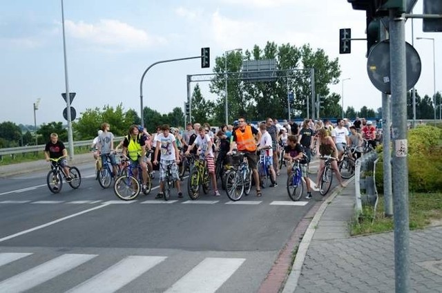 Po raz pierwszy Masa Krytyczna przejechała przez Gorzów w 2012 r.