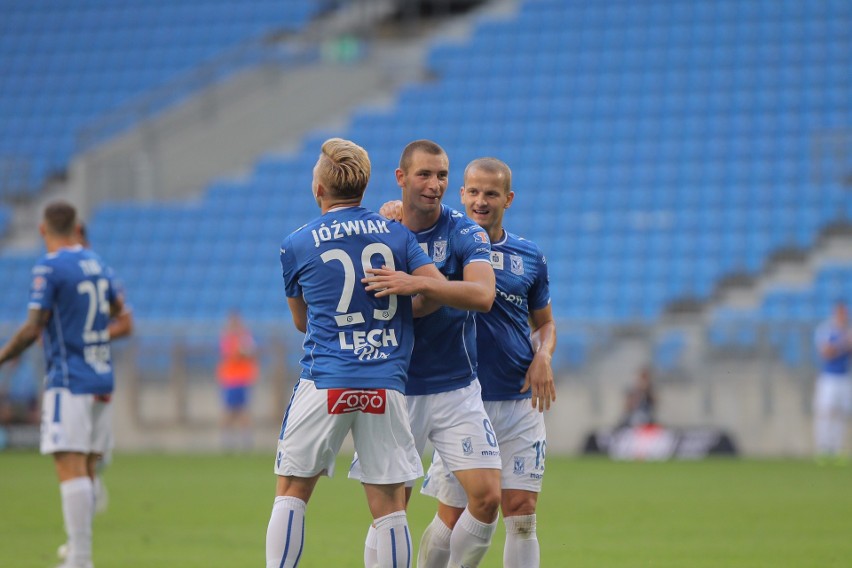 Lech Poznań - Zagłębie Sosnowiec 4:0. Kolejorz gromi i jest...