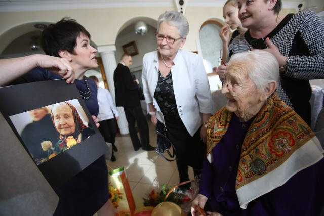 Pani Zofia Kupidło skończyła dziś 104 lata!