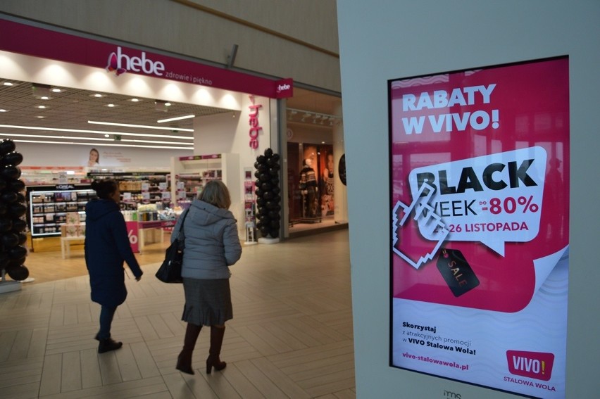 Black Friday w galerii VIVO w Stalowej Woli. Promocje będą aż do soboty. Zobacz zdjęcia