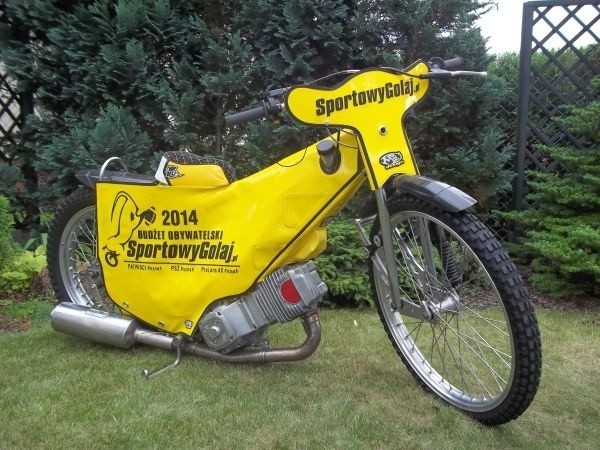 Taki motor można zobaczyć w ten weekend w Komornikach