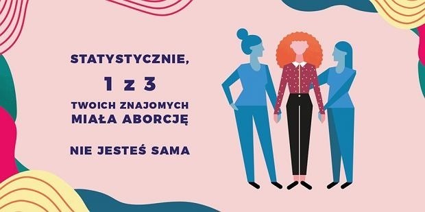 "Miałaś aborcję? Nie jesteś sama" - ruszyła społeczna kampania informacyjna dotycząca aborcji w Polsce