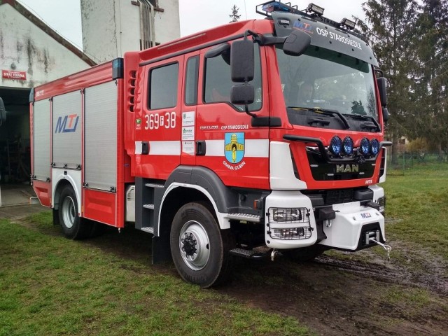 Nowy wóz strażacki dotarł jednostki OSP Starosiedle pod koniec października.