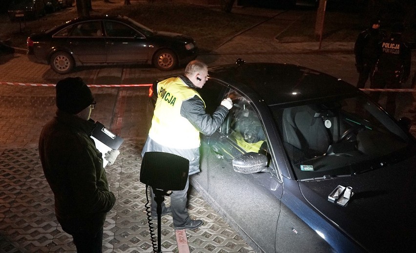 Strzelanina w Łodzi. Kierowca bmw próbował staranować policjantów. Padły strzały! Mężczyzna został aresztowany 8.02.2020