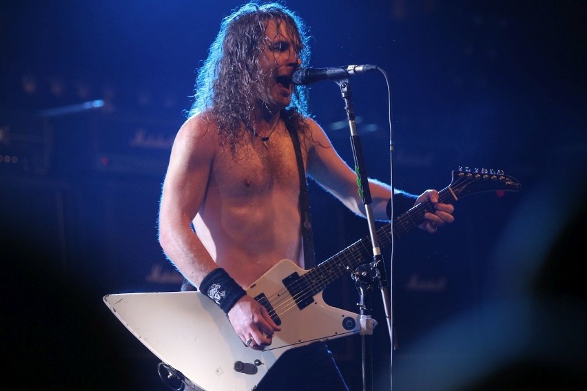 Koncert Airbourne na Dziedzińcu CK Zamek