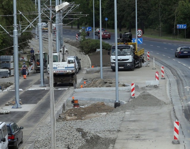 Przebudowa torowiska na ul. Gdańskiej w Szczecinie