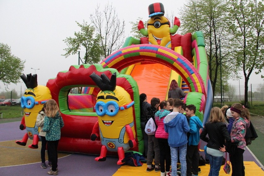 Piknik rodzinny w Zespole Szkół nr 3 w Dąbrowie Górniczej