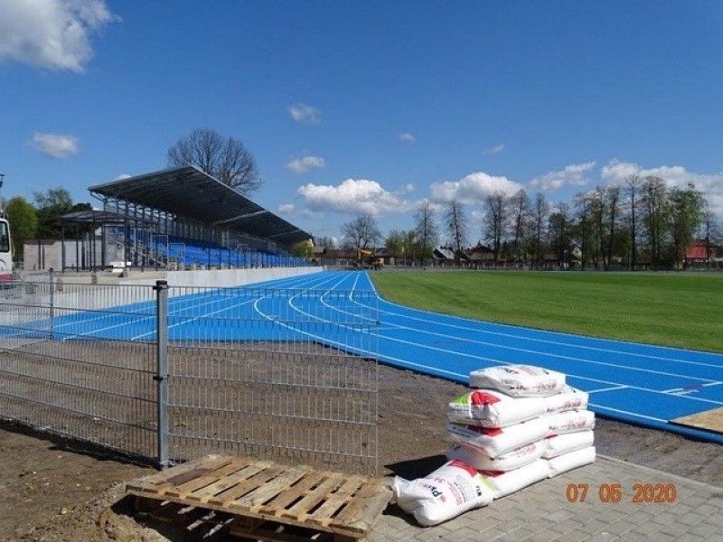 Stadion OSiR w Hajnówce