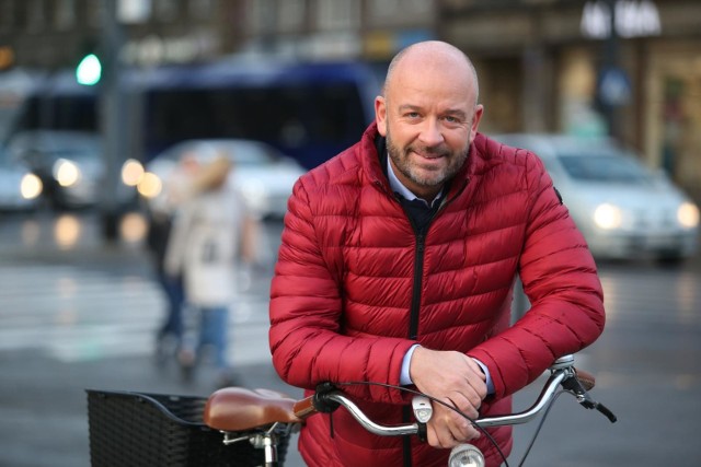 Jacek Sutryk obiecuje m.in. 30 milionów złotych rocznie na program rowerowy
