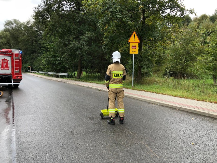 Plama ciągnęła się ponad 3 km.