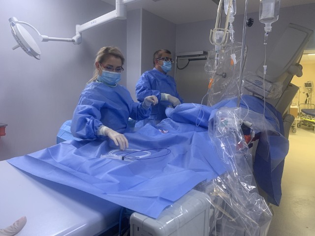 W Wojewódzkim Szpitalu w Przemyślu wykonano nowatorski zabieg kardiologiczny.