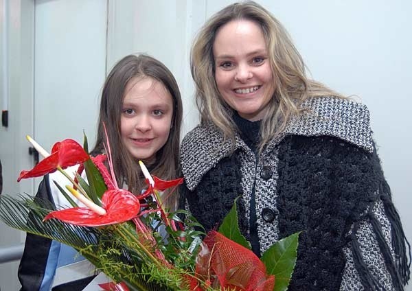 Sylwia Szoll, na zdjęciu z córką, myślała, że ktoś zrobił jej żart. 