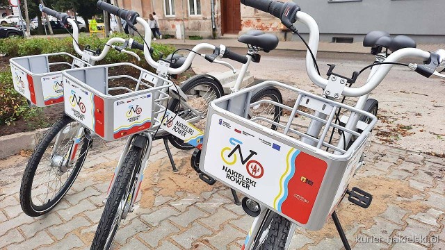 Od poniedziałku 23 sierpnia w Nakle korzystać można z rowerów miejskich