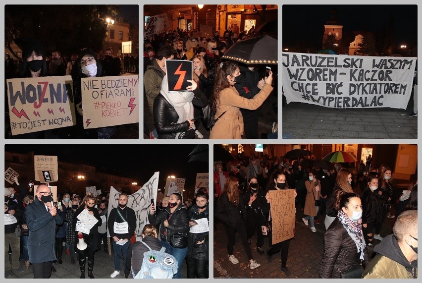 Włocławek. Strajk kobiet - kilka tysięcy protestujących na...