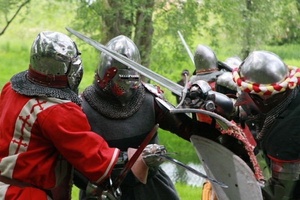Turniej rycerski i bitwa o zamek w Międzyrzeczu