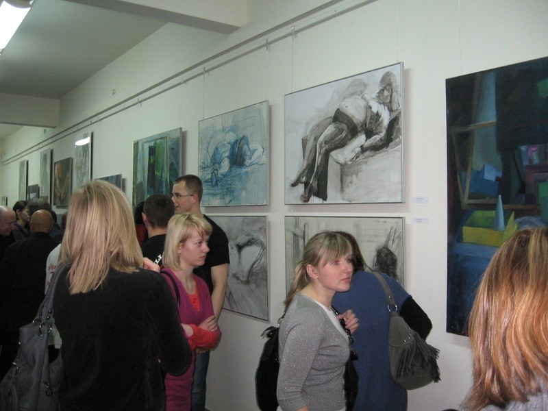 Wystawa wzbudzila duże zainteresowanie radomskich studentów
