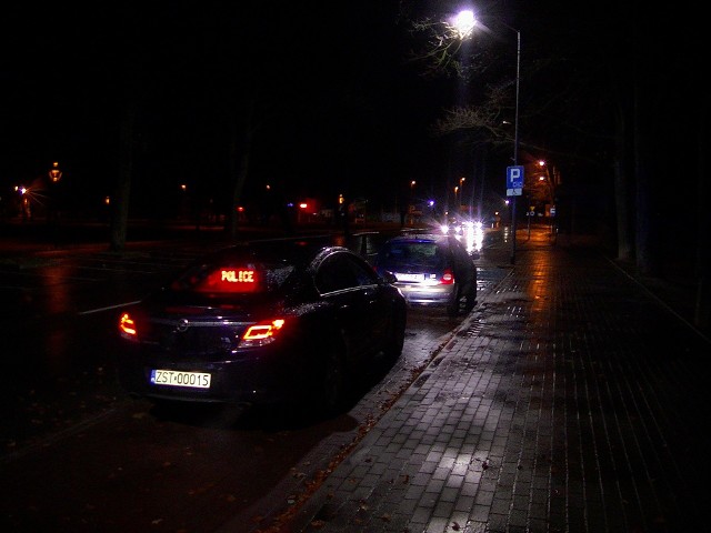 Policja w sobotę przy ul. Kościuszki działała jeszcze o godzinie 19