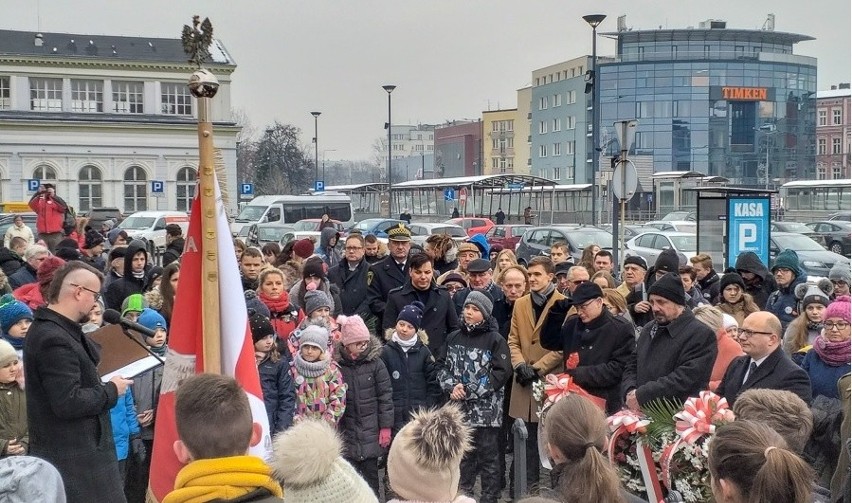 Obchody 156. rocznicy Powstania Styczniowego w Sosnowcu.