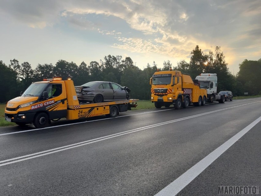 Choć zdarzenie wyglądało groźnie, nikt nie odniósł w nim...