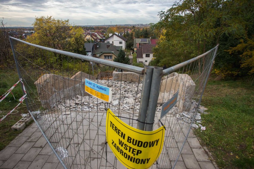 Panoramiczne schody na Górnej w Słupsku w remoncie....