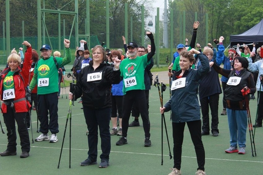 II Ogólnopolski Marsz Nordic Walking w Parku Śląskim