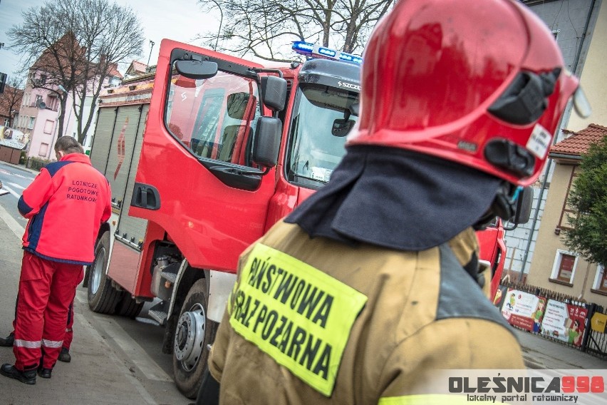 Śmigłowiec LPR lądował w centrum miasta. Na pomoc było już za późno