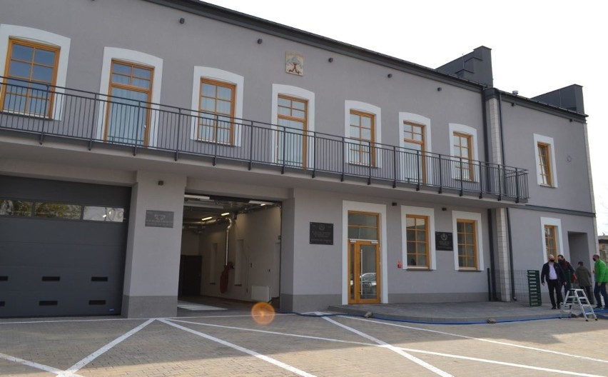 Wyremontowany budynek OSP i kina Górnik.