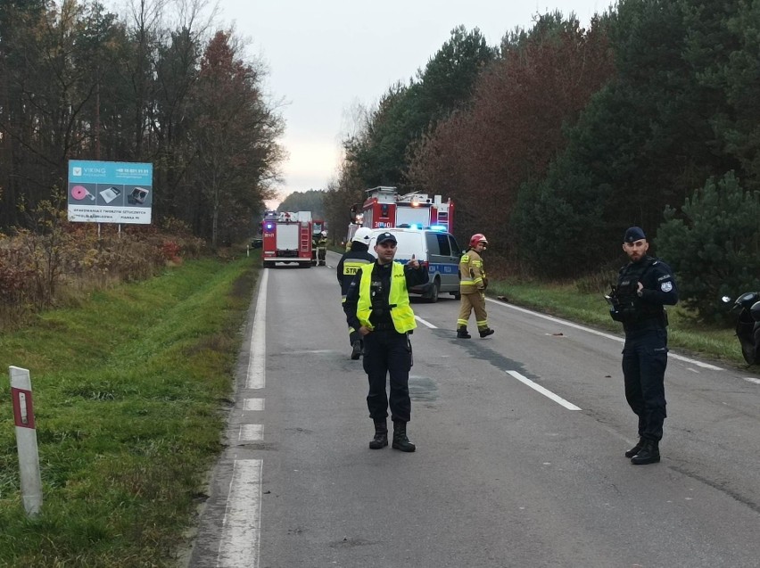 Do wypadku doszło w piątek na drodze relacji Tarnobrzeg -...