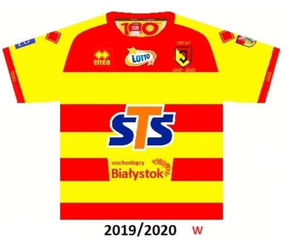 Jagiellonia Białystok zmienia sponsora technicznego. Kappa w miejsce Errea. Jest nowy projekt koszulki meczowej [ZDJĘCIA, GRAFIKI]