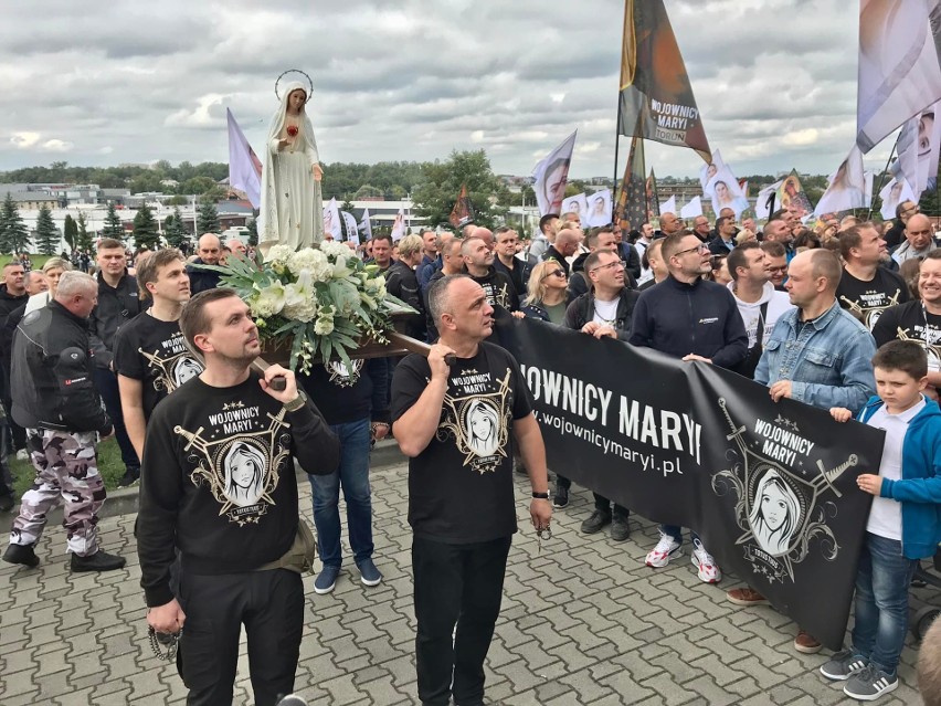 Kraków. Walczą o święte życie. Wojownicy Maryi przybyli do sanktuariów w Łagiewnikach 