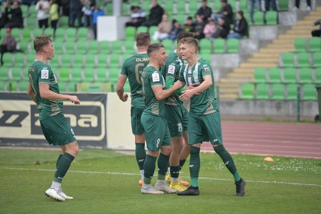 Najwięcej bramek w jesiennej rundzie III ligi z naszych drużyn zdobyli piłkarze Olimpii Grudziądz (43)