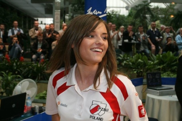 Katarzyna Wesołowska wywalczyła w mistrzostwach Polski  trzy medale, w tym aż dwa złote.