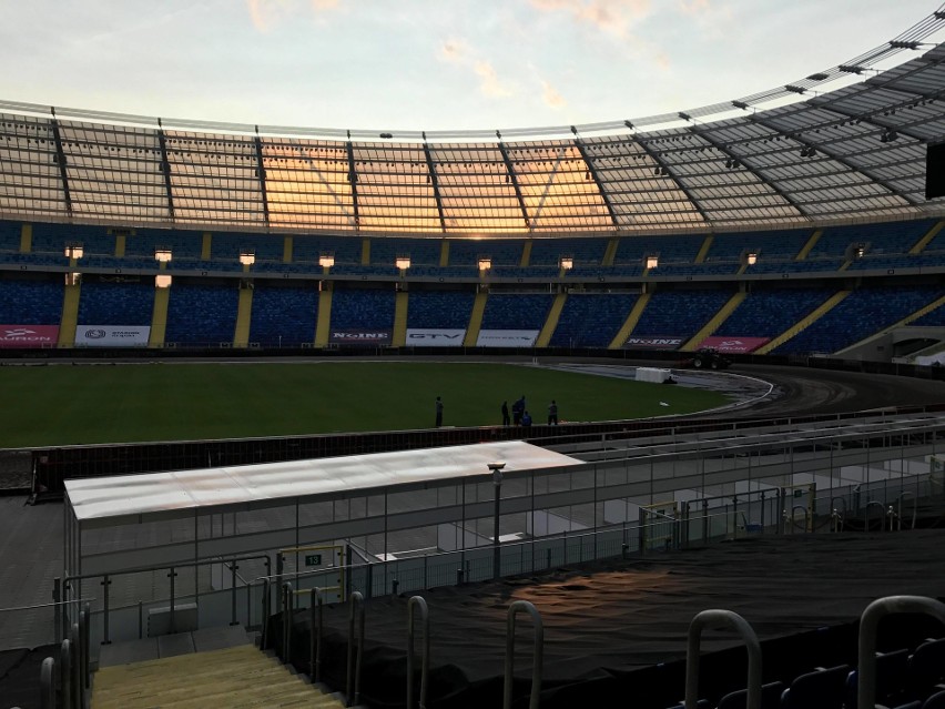 Tor na Stadionie Śląskim jest już niemal gotowy do ścigania