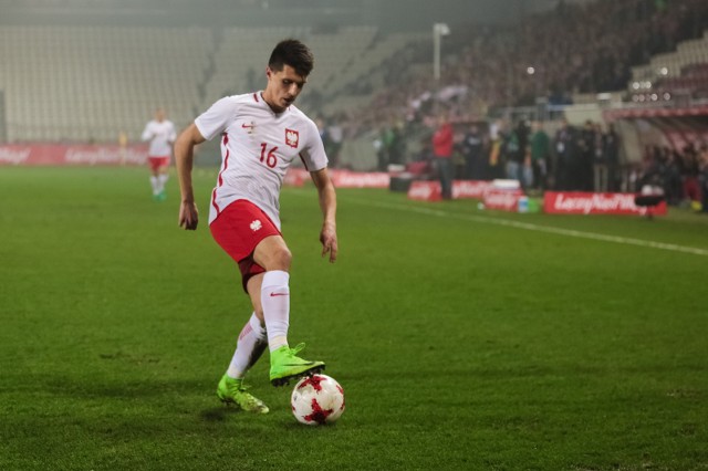 Bartosz Kapustka po raz ostatni wystąpił na stadionie Cracovii podczas towarzyskiego meczu kadry U-21 z Włochami