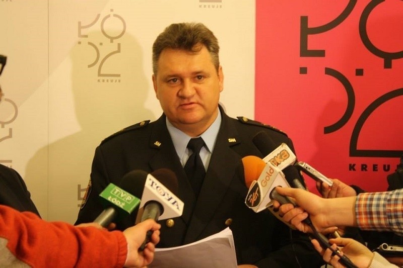 Zbigniew Kuleta, komendant SM...
