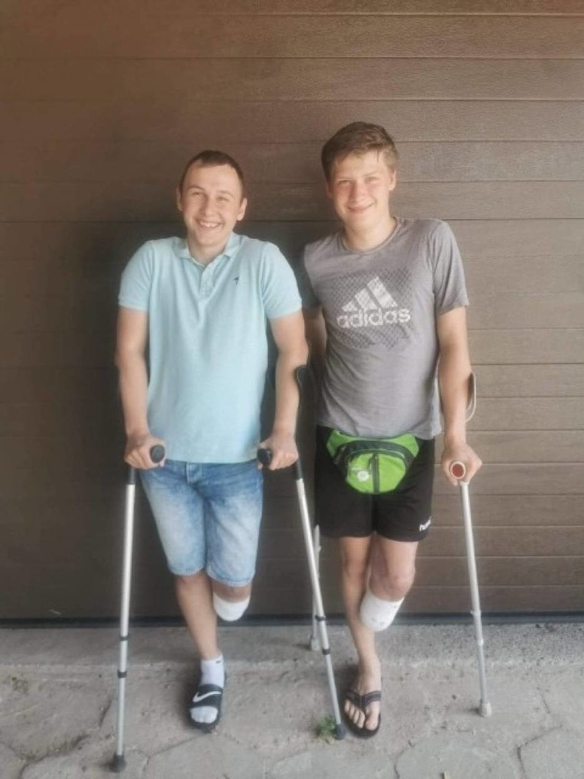 Miłosz i Krzysztof stracili w wypadku nogi, teraz marzą o protezach sportowych. Każdy może pomóc!