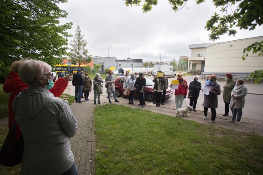 Protest na Osiedlu Niepodległości. Mieszkańcy nie chcą wieży Play