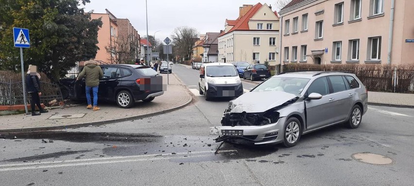 Wypadek w Koszalinie.