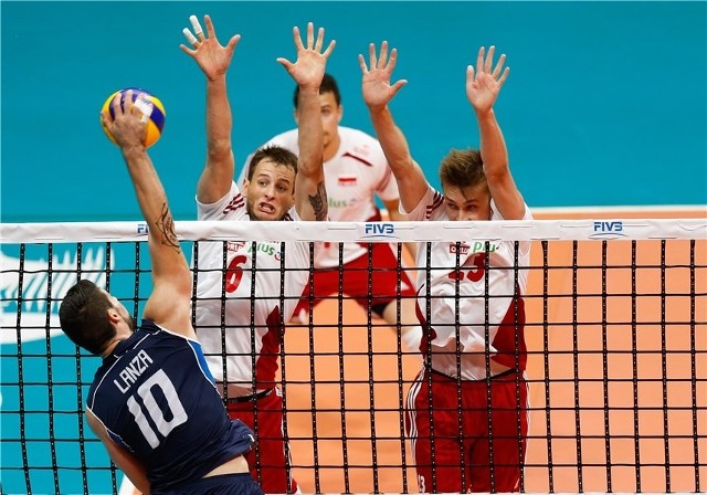 Polska - Włochy 3:1 (25:15, 27:25, 20:25, 25:20) - Liga Światowa 2015 - Final Six 16.07.2015