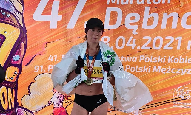 Aleksandra Lisowska po wygranej w Dębnie.