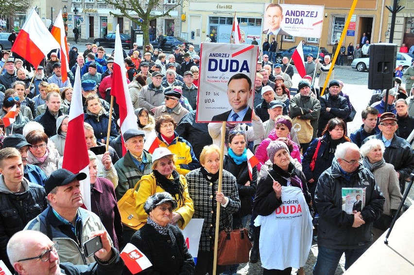 Andrzej Duda, kandydat na prezydenta RP z wizytą w Kościerzynie