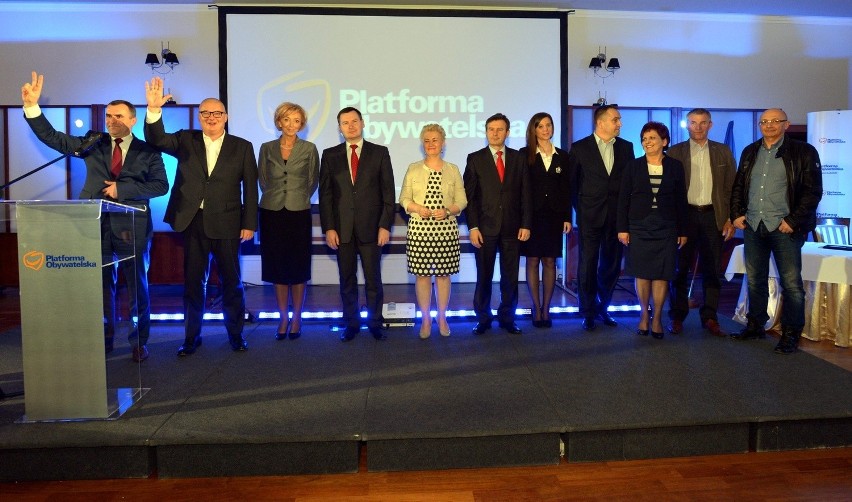 PO oficjalnie zaprezentowała kandydatów do europarlamentu.
