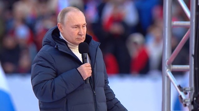 Rozkazem Władimira Putina Kreml zaatakował Ukrainę 24 lutego