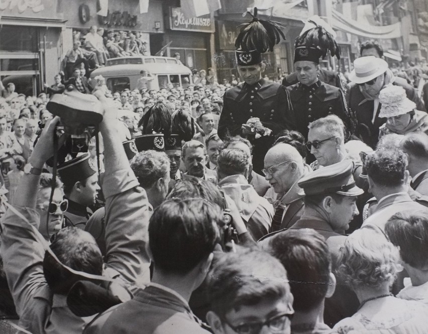 W 1964 roku Josip Broz Tito odwiedził Śląsk